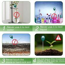 Soil Moisture Meter, Plant Monitor, Hygrometer Sensor Gardening, Farming, Indoor And Outdoor Plants, No Required - 1 + 40CM - View 5