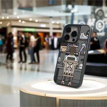 Funda de teléfono streetwear para 16 15 14 Plus 13 12 11 Pro Max cubierta de lujo anti-caída funda de baloncesto carcasa de zapatos moda urbana navidad - 20402A02 - Ver 8