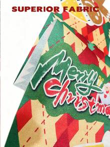 1pc/Set Christmas Tree, Snowman, Gingerbread Man, Reindeer Long Leg Table Runner, Linen Christmas Table Runner, 30*275cm Seasonal Kitchen Dining Table Decor, Christmas Party Decoration, Home Decor - Multicolor - View 8