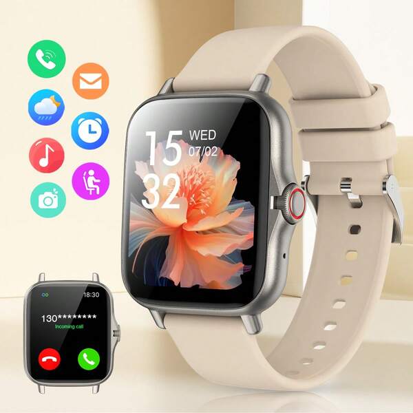 1,44" Touch Screen Smartwatch für Herren & Damen, integrierte Multisport-Modi, tolles Geschenk für Schule, Sport, Party, Geburtstag