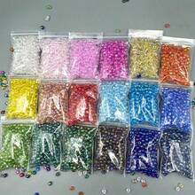 18g/Approx. 220pcs 4mm Glass Seed Beads, 18 Colors, DIY Handmade Bracelet, Necklace, Earring, Jewelry Accessories, Craft Supplies