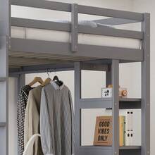 Kids Bed Frames, Headboards & Footboards - Grey - View 5