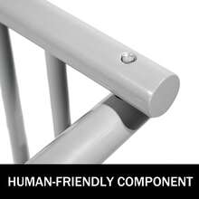 111" Long Floor Bike Rack, 9-Holder Steel Bike Rack, Single-Sided Storage Stand For Garages, Streets, And Patios - 9 Soportes - View 5