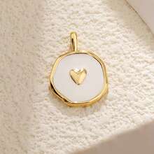 1pc Stainless Steel Moon, Love Medal, Lightning, Pentagram, Wing, Heart Pendant Necklace, Versatile For Women, Halloween Gift