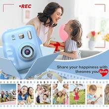 Cùng bé học chụp ảnh! Máy ảnh tương tác cho bé, món đồ chơi giúp bé vừa chơi vừa học cách chụp ảnh! Máy ảnh trẻ em với hiệu ứng âm thanh hoạt hình, vừa chơi vừa chụp ảnh thật thú vị! - Nhiều màu - Xem 10