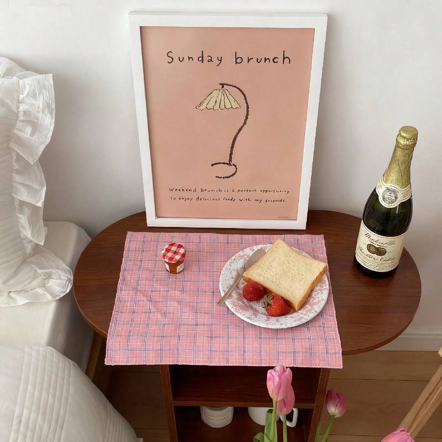 1/2/6/10 قطعة مناديل مربعة ملونة مصنوعة يدويًا على طراز Ins، قماش زخرفي مناسب لعيد الميلاد وعيد الحب والديكور المنزلي اليومي