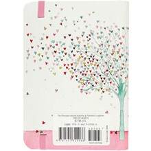 Tree Of Hearts Internet Address And Password Logbook Removable Cover Band For Security