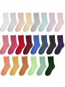 2 Pairs Women's Wool Socks Autumn Winter Thickened Mid-Tube Socks With Wool Warm Rabbit Hair Socks Winter Black Cashmere Stockings Christmas Gift - Mouldless - View 7