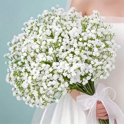 5/10/20/50pcs Artificial Plastic Flower Sky Stars Outdoor Garden Party Courtyard Home Furnishings Vase Dining Table Wedding Bouquet DIY Gift, Suitable For Holiday Decoration Flowers Such As Christmas, Weddings, Parties, Etc