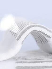 6 pares de calcetines tipo tripulación para hombres de talla grande, en color negro y blanco, aptos para primavera/otoño, calcetines deportivos para baloncesto