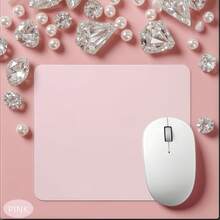 小型PU鼠标垫，防滑游戏桌面皮革鼠标垫，防水防刮，适用于PC、笔记本电脑、台式电脑游戏鼠标，桌面配件，办公用品，办公桌配件，鼠标垫，桌面鼠标垫 - 彩色 - 查看 7