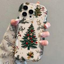 Basic Phone Cases - Transparenter Vollbild-Weihnachtsbaum - Übersicht 3