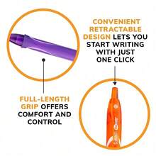 Gelocity Gel Pen, Medium Point, 0.7 Mm, Assorted Ink, 6 Count