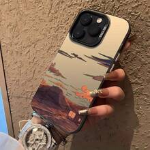 Diseño de patrón de puesta de sol Tarde Puesta de sol Funda para 16 Pro Funda resistente a golpes 15/14 Plus/13 Creativa 12/11Pro - Multicolor - Ver 6