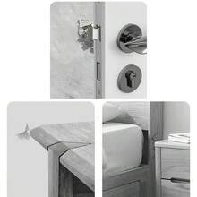 1pc Cute Pet Anti-Collision Pad, Soft Rubber Door Sticker Anti-Collision, Refrigerator Door Bumper Guard, Penguin Panda Cushion - Multicolor - View 8