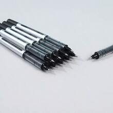 Büro, Schülerbedarf, Kohlefaser Unterschriftsschreiber, neutraler gerader flüssiger schnell trocknender Kugelschreiber, Schulmaterial