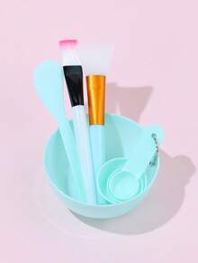 Set di strumenti per la cura della maschera facciale da 4/7/11 pezzi, pennello in silicone, set ciotola per maschera, pennello per maschera, pennello per maschera in setole morbide in silicone per il viso, strumenti per maschera da salone di bellezza, fascia, set completo, flacone spray, scatola di stoccaggio, spugna per pulizia del viso, cucchiaio dosatore, bastoncino per mescolare