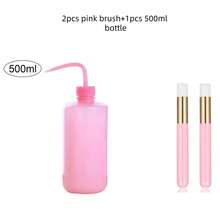 3pcs Eyelash Extension Kit - 150/250/500ml Plastic Eyelash Cleanser, Tattoo Wash Bottle, Nose Blackhead Face Cleansing Shampoo Brush For Eyelash Extension - Multicolor - View 33