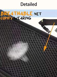 Borsetă de alergare pentru femei cu compartiment pentru telefon - Centură de alergare respirabilă, Capacitate mare, Compartimente multiple pentru telefon și alte obiecte esențiale, Potrivită pentru drumeții, călătorii, sală de sport - Curea reglabilă, Compartimente cu fermoar, Negru, Echipament de drumeție, Echipament de alergare, Design minimalist, Material respirabil - Multicolor - Vizualizare 8