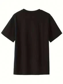 Men's Christian Bible Verse T-Shirt John 14:15 Commandments - Black With White Scripture Print, Comfortable Round Neck Casual Church Wear, Bible Study Gift, Faith-Based Apparel With John 15:4 Inspired Design - Religious Gift For Men &, Shirts For Men, Mens Shirts - 黑色 - 查看 3