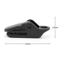 Tarp Clips Trap Clips Jaw Tent Snaps Camping Clamp Clips Tent Tighten For Outdoors Camping Black - Black - View 6