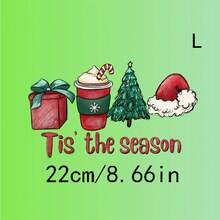 1pc/2pcs/3pcs Christmas Heat Patch Long-Lasting Heat Transfer Stickers, For DIY T-Shirts, Sweatshirts, Jeans, Hoodies, Backpacks, Jackets, Handbags, Pillows - Multicolor - View 2
