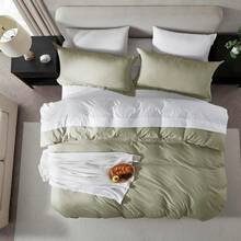 Soft Prewashed California King Duvet Cover Set, 3 Piece, Zipper Closure, 104x98 Inches Duvet Cover And 2 Pillow Shams - No Comforter,  In 2025 - 淺色鼠尾草色(無被子) - 查看 4