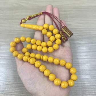45 cuentas de oración musulmanas diarias, pulsera de cuentas de oración, tasbih cuentas de oración musulmanas, pulsera de cuentas de oración saudí, pulsera de cuentas de oración de resina, regalo de festival