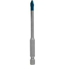 Bosch Professional 1x Broca Expert HEX-9 HardCeramic (para Tejas, Baldosas, Ø 5,00 mm, accesorios Taladro de impacto rotativo) - Plateado - Ver 1