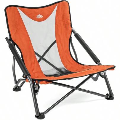 Folding Camp Chair For Camping Beach Picnic Barbqeues Sporting Events With Carry Bag