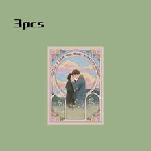 “我爱你”《傲慢与偏见》贴纸 - 防水乙烯基材质，防刮耐用，适用于笔记本电脑、头盔、酷炫摩托车、工具箱、吉他、踏板车、汽车贴纸、笔记本电脑装饰，色彩鲜艳，哑光表面，吉他贴纸，动漫主题，高品质乙烯基材质，贴纸，骑行配件 - 彩色 - 查看 9