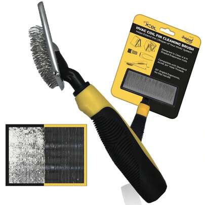 Advanced HVAC Coil Cleaning Brush For Condenser &Amp; Evaporator | Dual-Sided