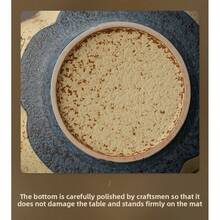 1 Set Sakura Katzen Muster Feuerton Teeschale Set, hochtemperaturgebrannt, innen glasiert für einfache Reinigung, handpolierter Boden zum Schutz von Oberflächen, geeignet für Feiertage, Geburtstage, Geschenke, Zuhause, Büro, Outdoor, inklusive Bambus Teeburste & passende Accessoires, Geschenkbox für Tee-Set aus der Song-Dynastie