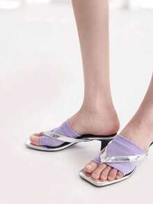 Split Toe Half Flip-Flops Half Palm Socks Anti-Wear Invisible Socks Women's Summer Thin Forefoot Non-Slip