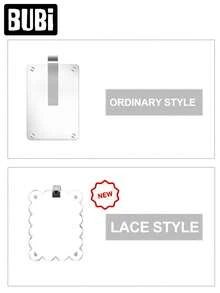 Customized Car Sun Visor Photo Frame Clip, DIY Personalized Photo Holder, Suitable For Family, Pet Dog/Cat, Boyfriend/Girlfriend Photos, Auto Accessories - Wave Style - View 3