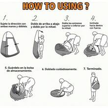 Carpa de Ducha para Acampar, Tienda de Campaa para Ducha, bao de Campamento, 1.9x1.2x1.2m Fcil de Montar, Ligero Plegable para Acampar, Caminar, Viajar a la Playa Junto al Mar - Naranja - Ver 4