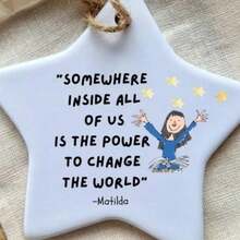 1pc Acrylic Pendant Decorations Thank You Gift, Never Forget The Difference You Have Made, Midwife Gift, Friend Gift, Scene Decoration, Room Decoration, Home Decoration, Window Decoration Pendant, Holiday Party Decoration Car Pendant,Home Decor ,Room Decor,Wall Decor Gifts Birthday Graduation - 彩色 - 查看 3