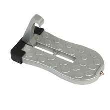 1 pezzo Scalino per portiera auto con rompighiaccio, adatto per vari SUV e camion, pieghevole