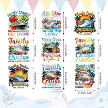 Fall Cruise Door Magnet - 16 Pcs Halloween Large Ship Decorations Funny Mailbox Covers Magnetic Cute Blue Pumpkin Cabin Anchor Stateroom Stickers Decals For Fridge Refrigerator Party Decor - 家庭裝-9件套 - 查看 3