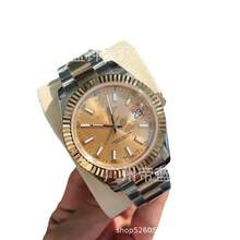 Factory Low Price Laojia EW Log Weekday Dual Calendar Fully Automatic Mechanical Steel Band Men's Sapphire Waterproof Men's Watch Factory Direct - White - View 5
