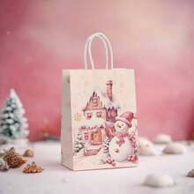 圣诞派对装饰 圣诞手提袋 礼品袋 圣诞老人 粉色纸质礼品袋 礼品袋 圣诞礼品袋 圣诞包装 迷你礼品 圣诞节 圣诞装饰 圣诞睡衣 圣诞礼物 圣诞装饰 - 粉紅色 - 查看 7