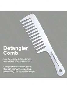 Paul Peine Desenredante, Peine de Dientes Anchos para Desenredar Cabello Húmedo o - 1 - Ver 1
