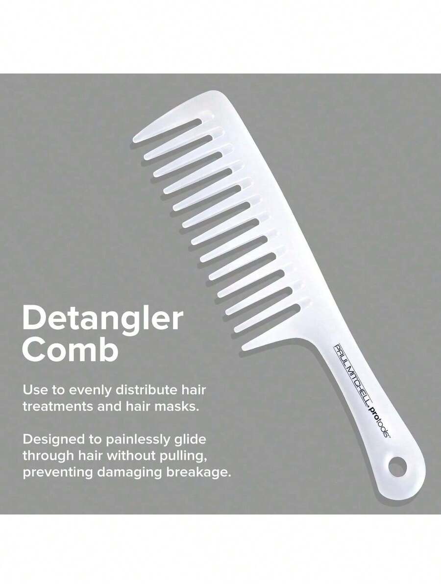 Paul Peine Desenredante, Peine de Dientes Anchos para Desenredar Cabello Húmedo o - 1 - Ver 1