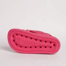 Kit Of 2 Pairs Of Girls' Daisy Sandals, Lightweight And Comfortable, Braided School Shoes - أرجواني + وردي - مشاهدة 4