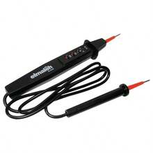 Desarmador probador de corriente directa - Negro - Ver 2