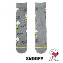 SNOOPY 史努比 1/2/3/4/6/8/10双装卡通袜子 创意个性化卡通情侣袜 百搭袜子 - 彩色 - 查看 7