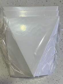 Vaso da fiori in plastica a forma di diamante, bianco spesso, per piante verdi e fiori da interno, vaso semplice per la decorazione del soggiorno