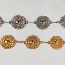 Women's Belt Gold Silver Chain Fashion 2025 Party Look - Gold - View 6