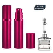 1pc Redesigned Perfume Spray Bottle, Portable Perfume Refillable Atomizer, Bottom Fill Mini Spray Travel Perfume Bottle, Pump Fills Directly From The Bottom Without Removing The Cap, 100% Pure Glass Inner Bottle, With A Visible Window So You Can Easily Know How Much Perfume Is Left, Available In 5ml / 8ml /10ml