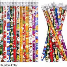 11/22件套圣诞笔记本和铅笔套装，袖珍笔记本，迷你便签本，雪人圣诞老人铅笔，适合作为圣诞派对礼物、圣诞袜填充物，颜色和款式随机。 - 聖誕節E - 查看 7